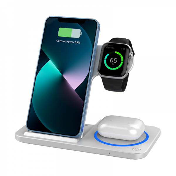 3 in 1 Wireless Charger Foldable Magnetic Wireless Charger