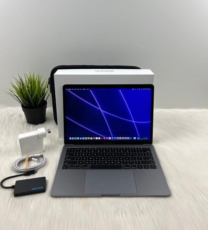 2017 MacBook Pro 13-Inch (256GB SSD, 8GB RAM, Core i7) w/ 6 Months Warranty & Accessories