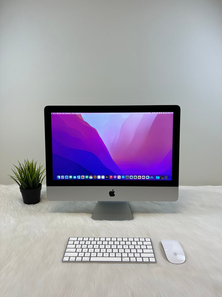 2019 iMac Retina 4K 21.5-Inch (1TB FHDD, 8GB RAM, 6-Core) with Warranty & Accessories